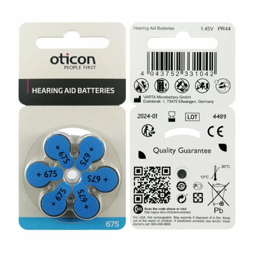 Oticon 675 İşitme Cihaz Pili