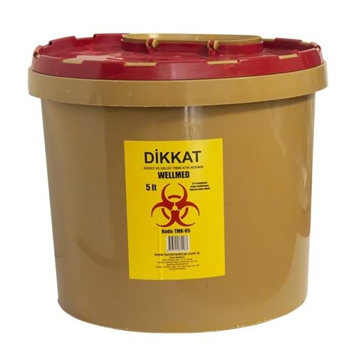 Tıbbi Atık Kutusu 5 Lt