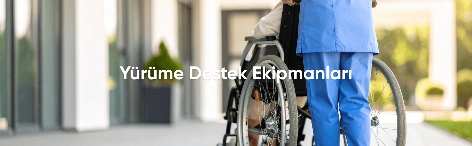 Güvenli ve konforlu hareket için destekleyici ekipmanlar.