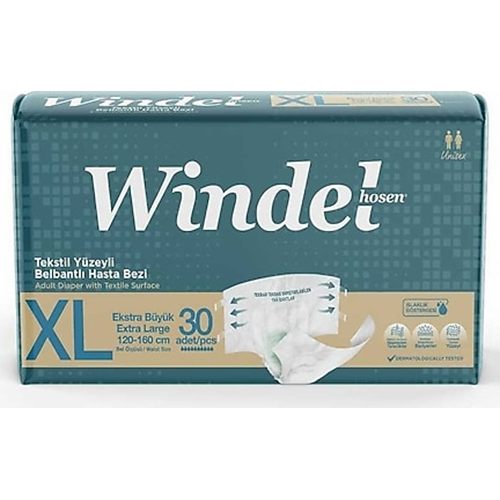 Windel Belbantlı XLarge Teks.Hasta Alt Bezi 30 lu