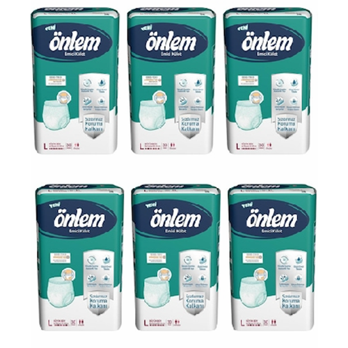 Önlem Emici Külot Large 30*6 180 adet