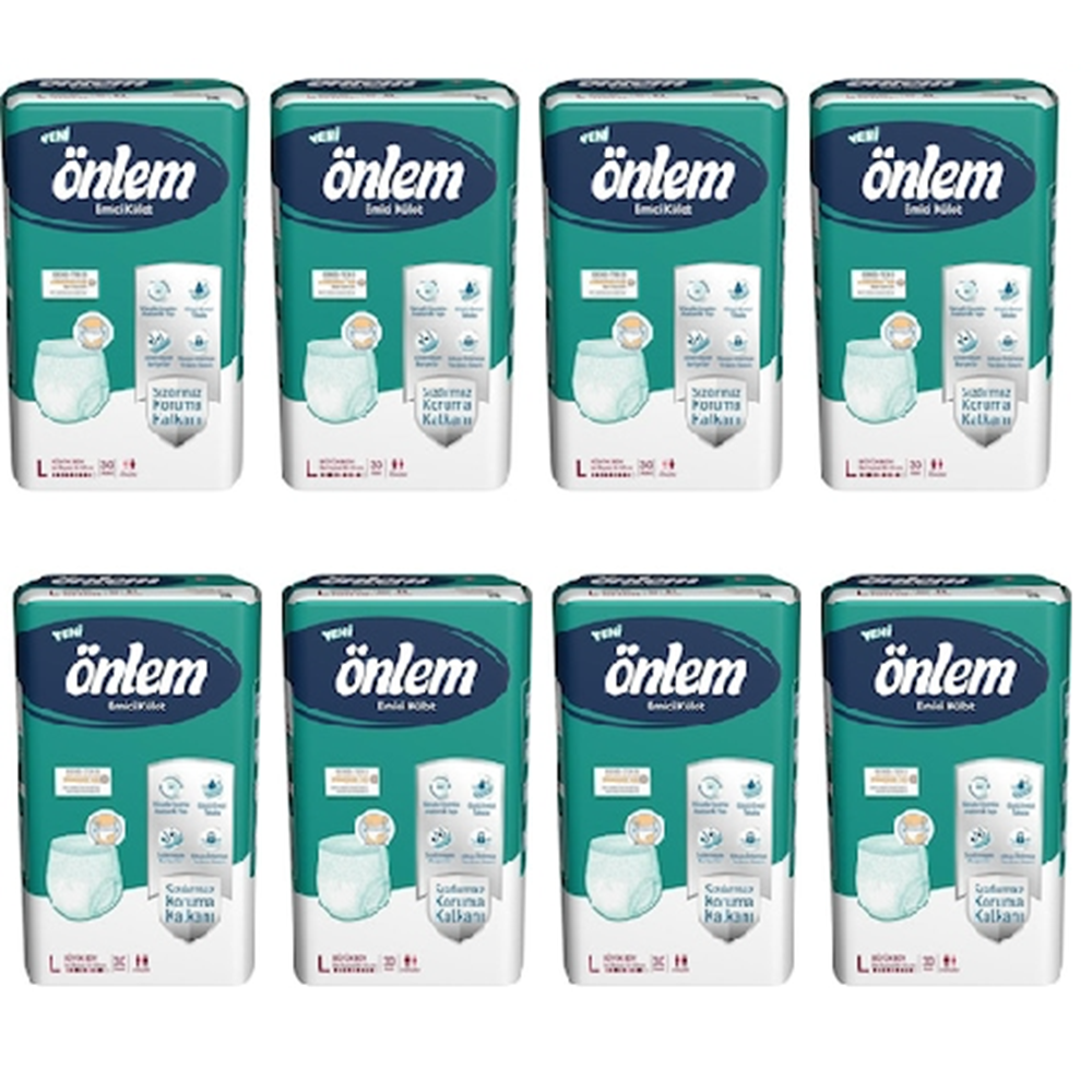 Önlem Emici Külot Large 30*8 240 adet