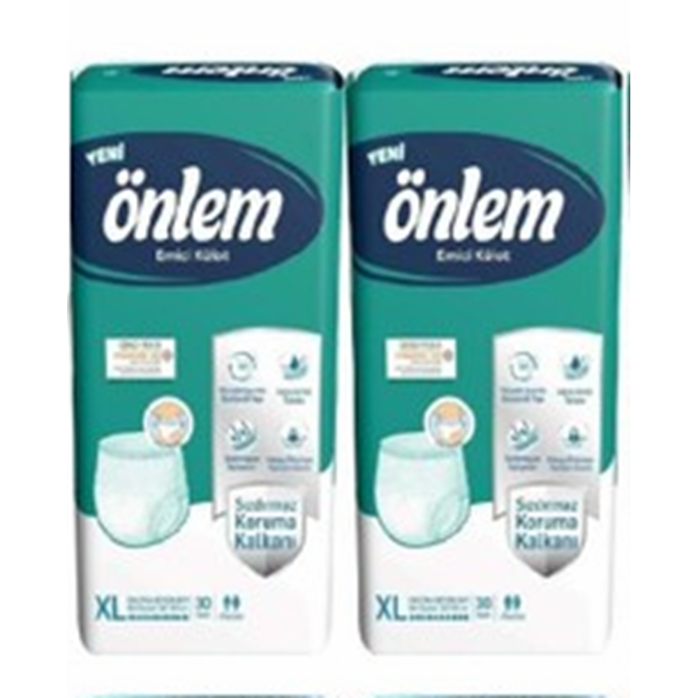 Önlem Emici Külot XLarge 30*2 60 adet