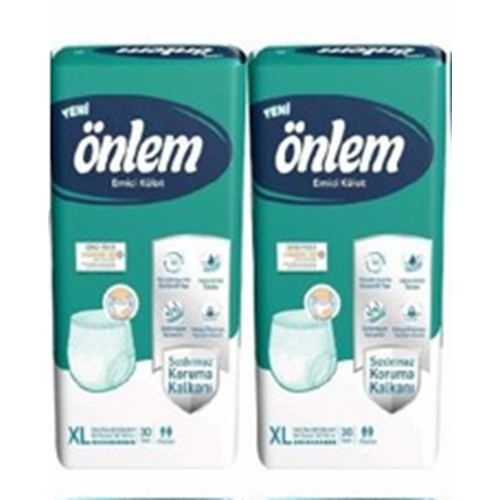 Önlem Emici Külot XLarge 30*2 60 adet