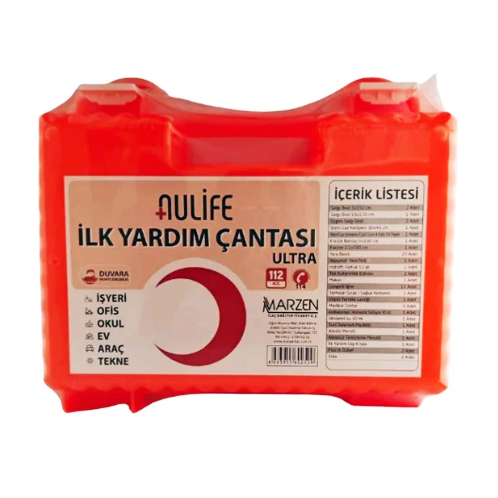 İlk Yardım Çantası İçerikli